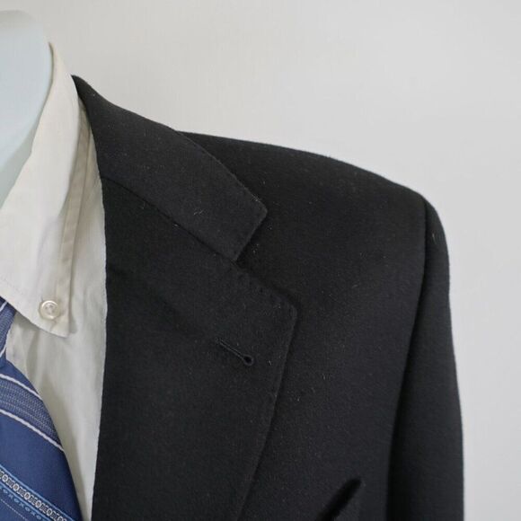 Hathaway Platinum 100% Pure Cashmere 3 Button Blazer 42R - Picture 2 of 14